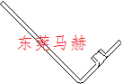折彎機(jī)模具之30度銳角直刀 210