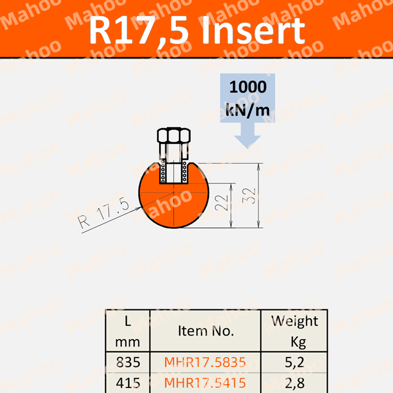 馬赫?qǐng)A弧折彎?rùn)C(jī)模具-R17.5圓弧折彎刀